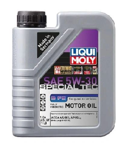 LIQUI MOLY Special Tec B FE 5W30 Full Synthetic Motor Oil - 1 Liter ...